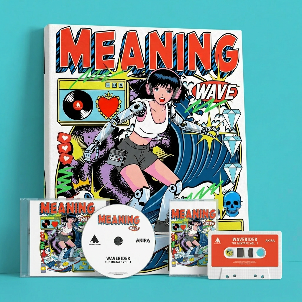 WAVERIDER | Canvas, CD & Cassette Bundle – Meaningwave