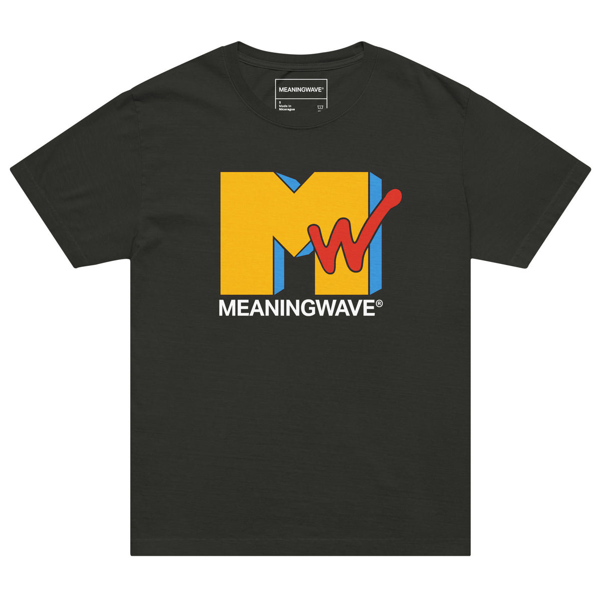 MEANINGWAVE TV | Oversized T-shirt – Meaningwave