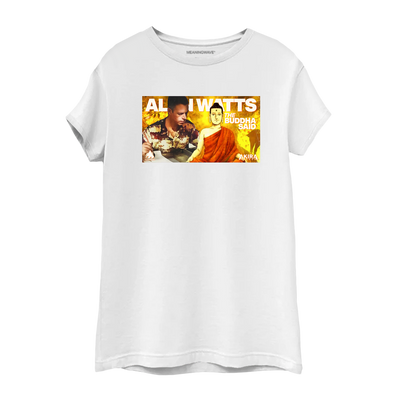 The Buddha Said ft. Alan Watts Women's Cotton T-Shirt
