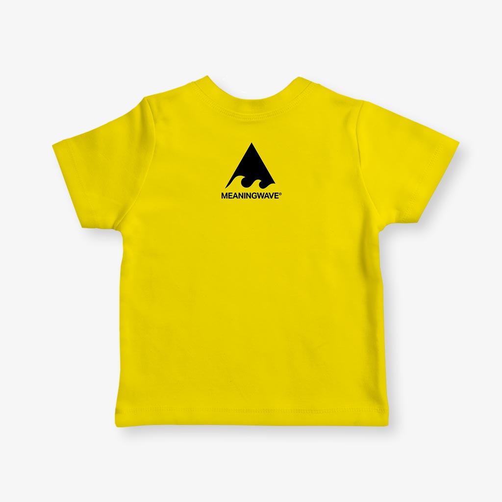 Meaningwave - Yellow Lum Kid's T-Shirt