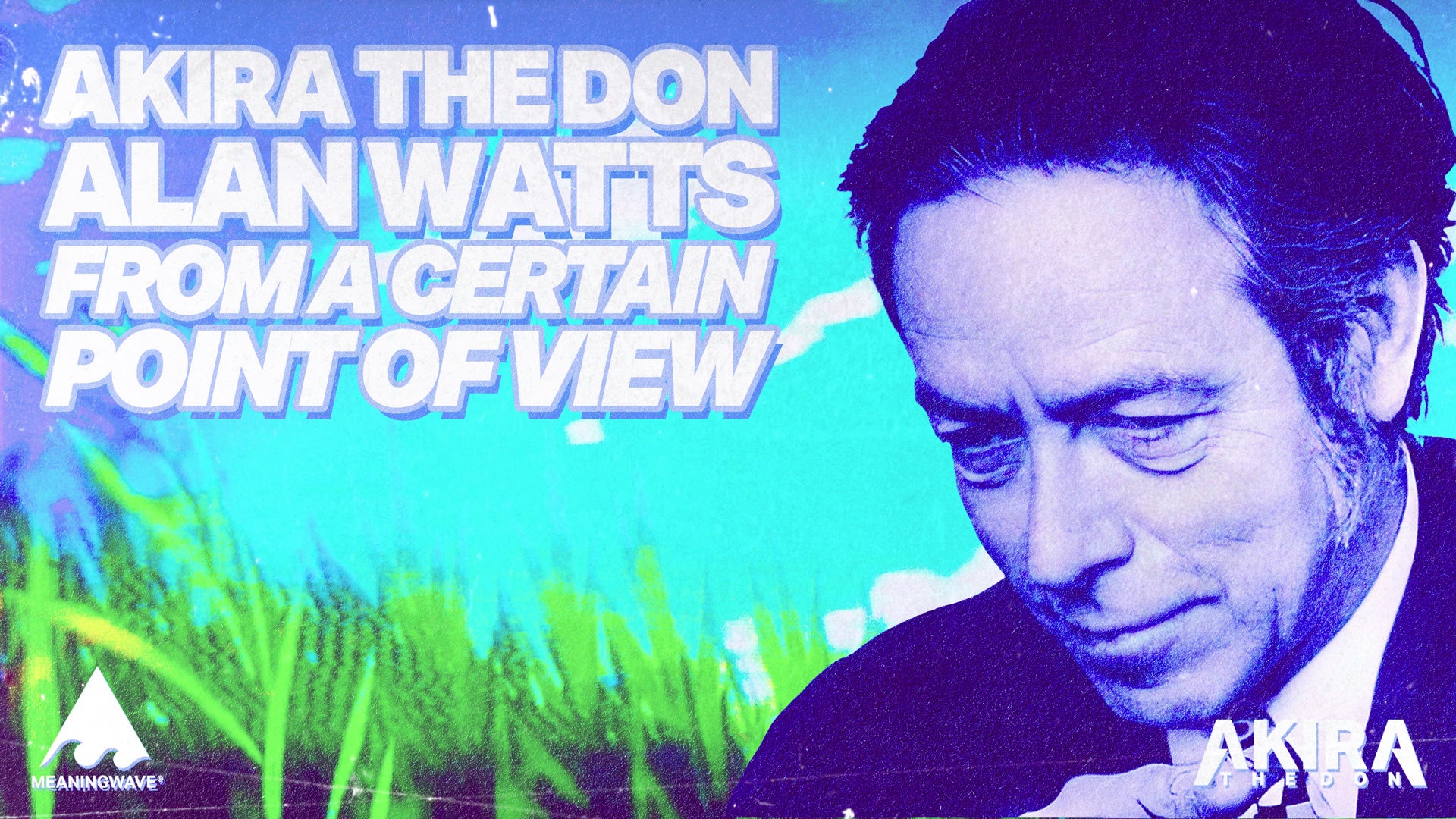 Alan Watts & Akira The Don - From A Certain Point Of View | Music Video | WATTSWAVE