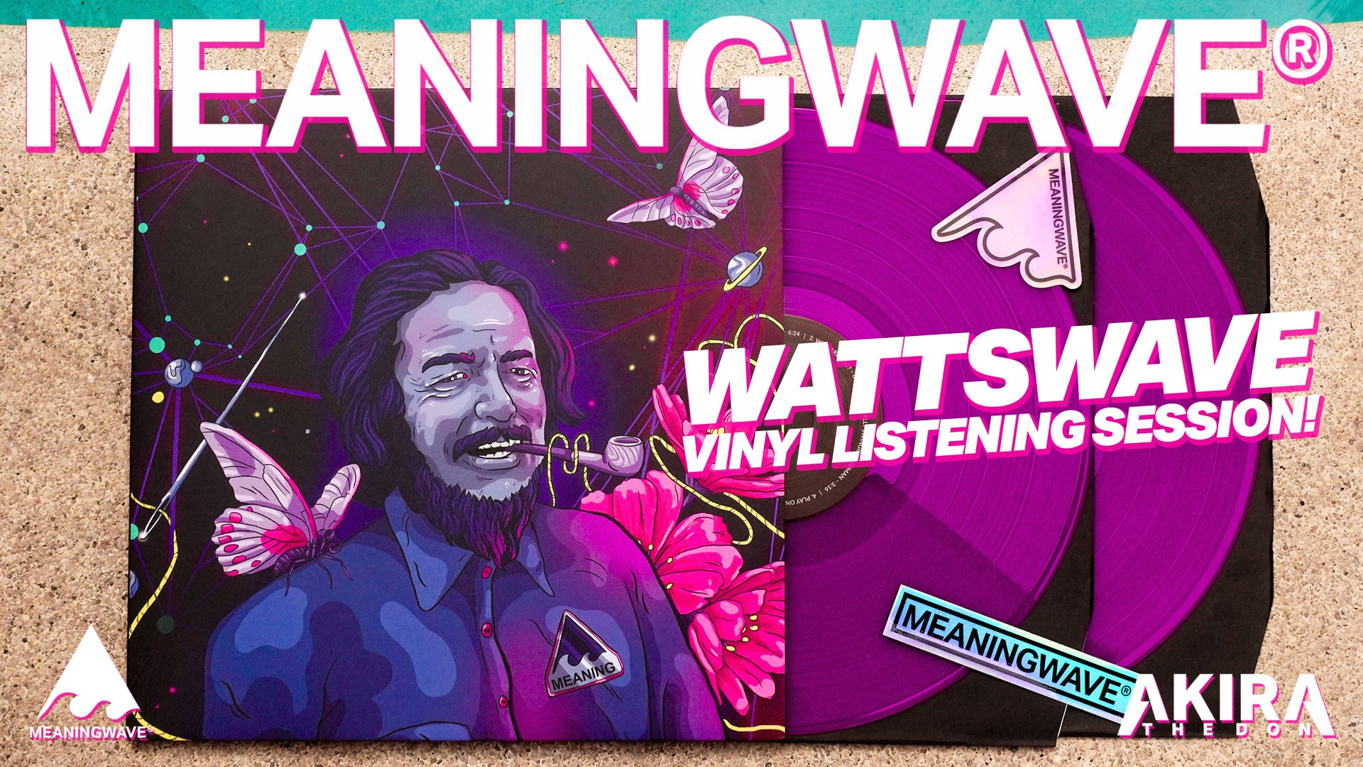ALAN WATTS VINYL LISTENING SESSION | WATTSWAVE V