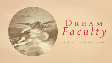 DREAM FACULTY with Neville Goddard landscape artwork
