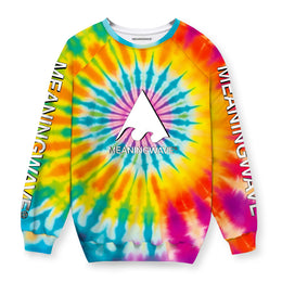 TIE DYE STARBURST Sweatshirt