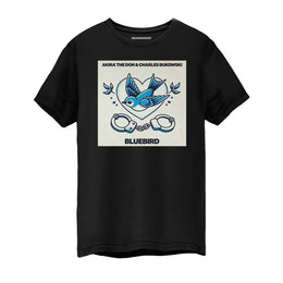 BLUEBIRD ft. Charles Bukowski Men’s Cotton Shirt