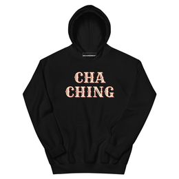 CHA CHING with Scott Adams | Hoodie - Black - front