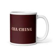 CHA CHING with Scott Adams | Mug - Oxblood
