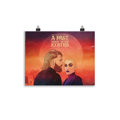 A PAST WHICH NEVER EXISTED ft. Danika XIX | Poster