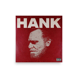HANK ft. Charles Bukowski | Poster