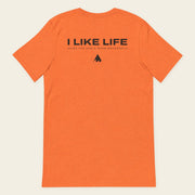 YOU GET TO EAT AT DENNY'S with Norm Macdonald | T-Shirt - Orange - back