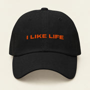 I LIKE LIFE with Norm Macdonald | Dad Cap - Black - front