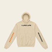 I LIKE LIFE with Norm Macdonald | Hoodie - Sand - front