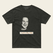 I LIKE LIFE, MAN with Norm Macdonald | Oversized T-Shirt - Washed Black - front