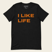I LIKE LIFE with Norm Macdonald | T-Shirt - Black - front