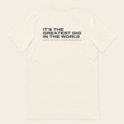 I LIKE LIFE with Norm Macdonald | T-Shirt - Vintage White - back
