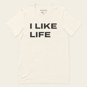 I LIKE LIFE with Norm Macdonald | T-Shirt - Vintage White - front