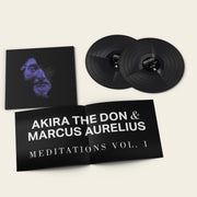 MEDITATIONS Vol. 1 double vinyl, laid out