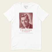 TALKING TO OURSELVES (RED) with Neville Goddard T-Shirt in White, front