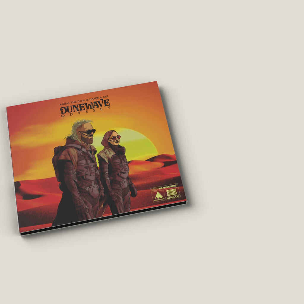 DUNEWAVE: ODYSSEY CD digipak, the disc sliding into place (loop)
