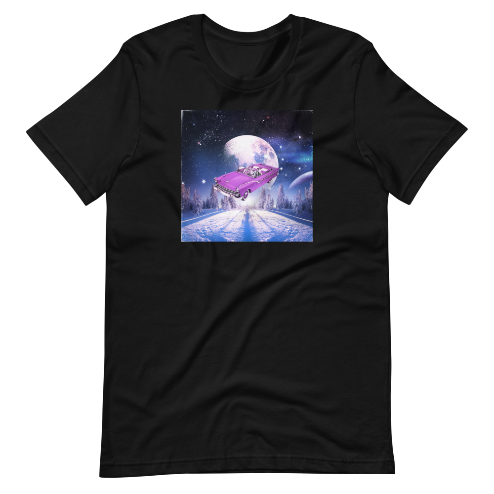 Akira The Don LOFI CHRISTMAS 3 Cotton Crew Tee | In black & white