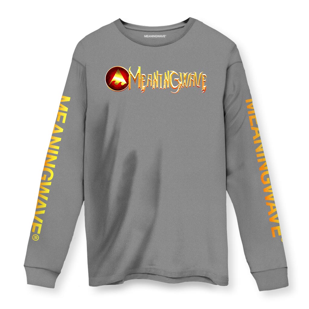 Meaningwave x Thundercats Logo Longsleeve Cotton Shirt