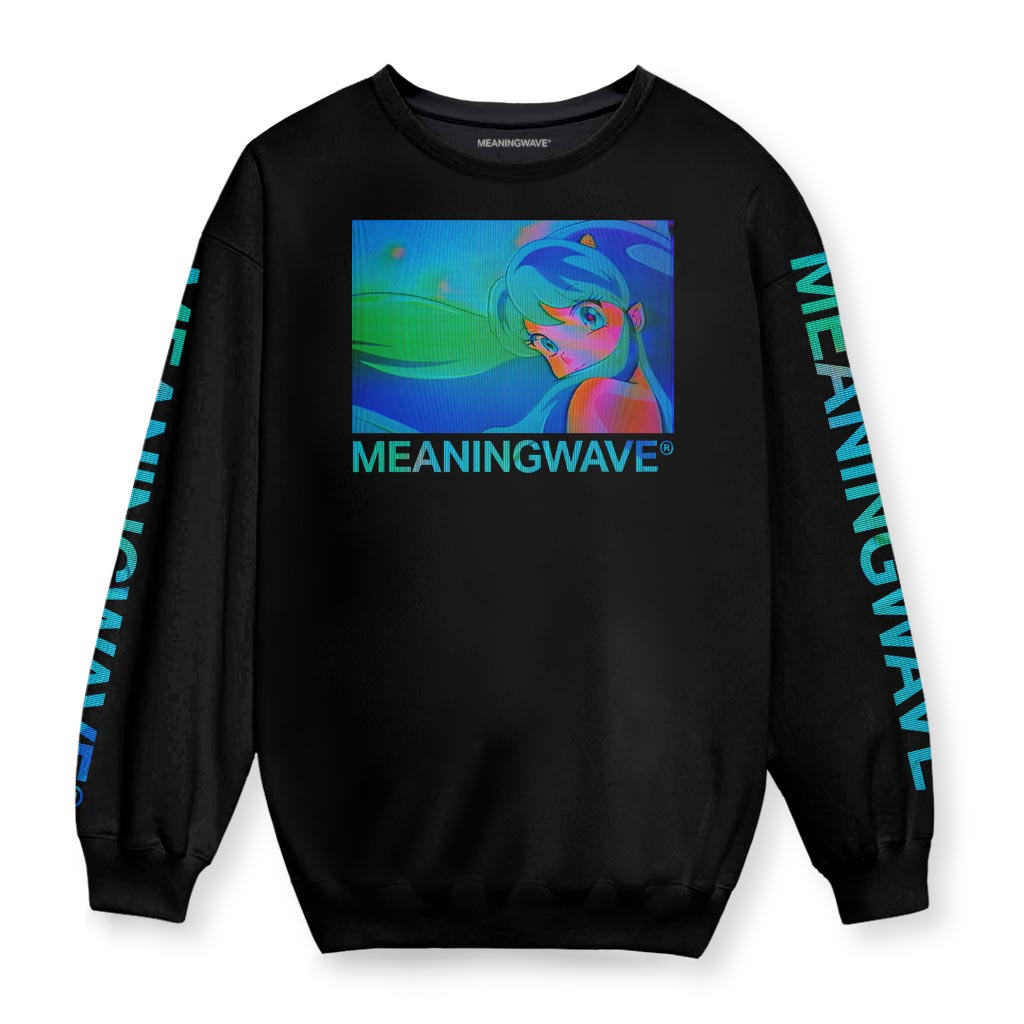 MEANINGWAVE Lum Aquamarine Dream Sweatshirt