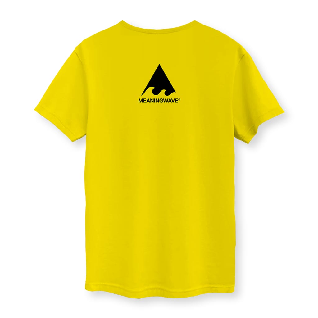Meaningwave - Yellow Lum Men's T-Shirt