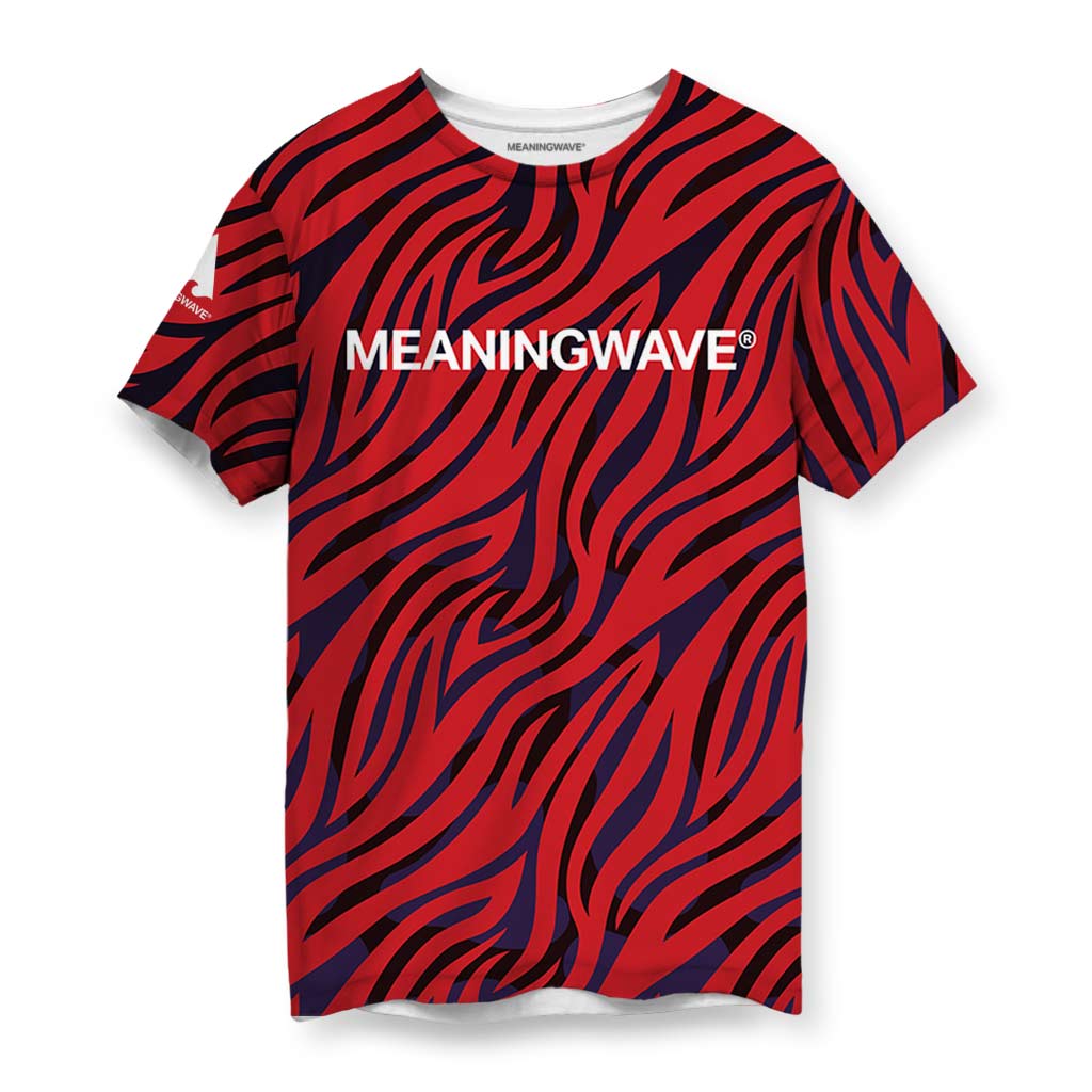 Meaningwave Rick James Neon Zebra Men's T-Shirt