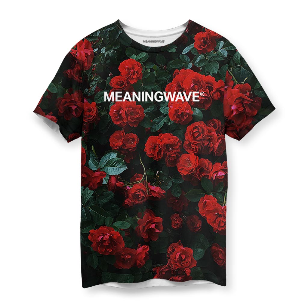 MEANINGWAVE ROSES Men's T-Shirt