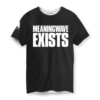 MEANINGWAVE EXISTS Men's T-Shirts