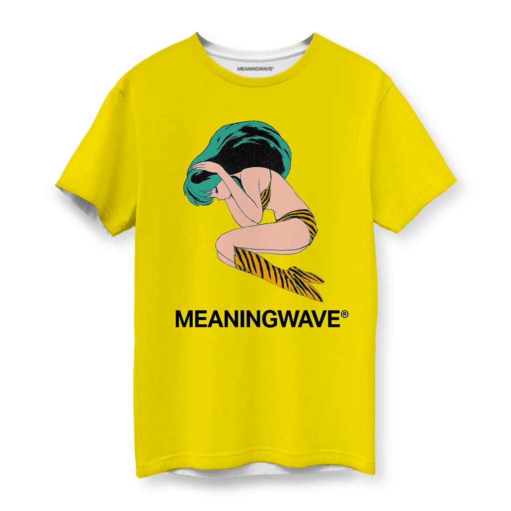 Meaningwave - Yellow Lum Men's T-Shirt
