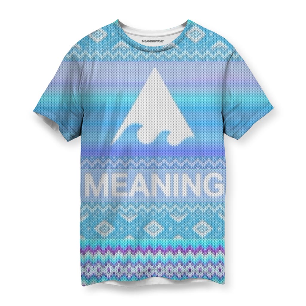 MEANINGWAVE CHRISTMAS Men's T-Shirt
