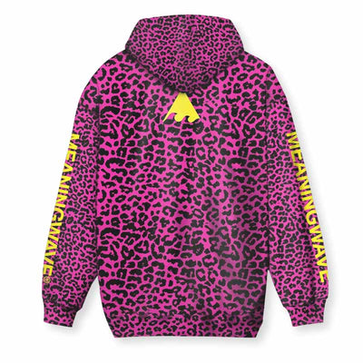 Meaningwave Neon Leopard Hoodie