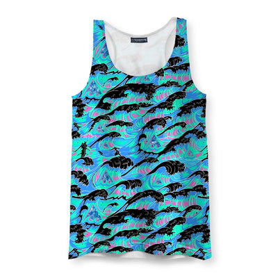 THE GREAT WAVE OF MEANING Women's Tank