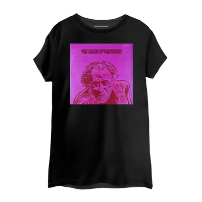 THE GENIUS OF THE CROWD ft. Charles Bukowski Women's Cotton T-Shirt
