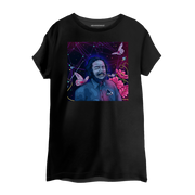 Wattswave V ft. Alan Watts Women's Cotton T-Shirt