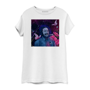 Wattswave V ft. Alan Watts Women's Cotton T-Shirt