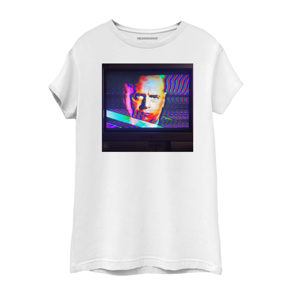 Medium is the Massage ft. Marshall McLuhan Women's Cotton T-Shirt