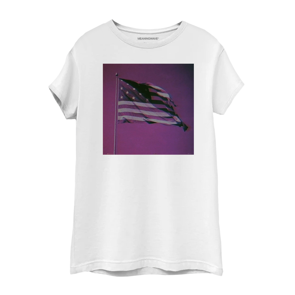 Ragged Old Flag Women's Cotton T-Shirt