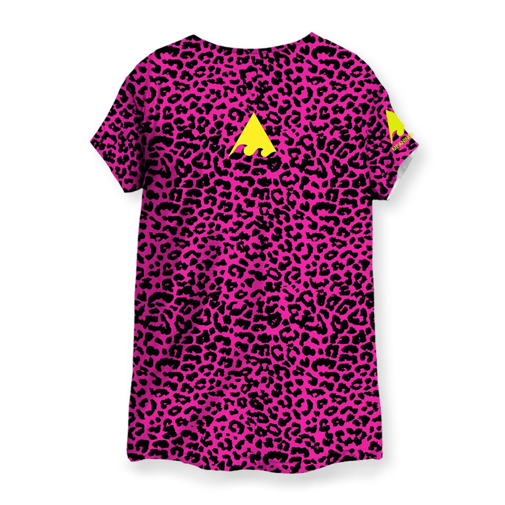 Meaningwave Neon Leopard Women's T-Shirt