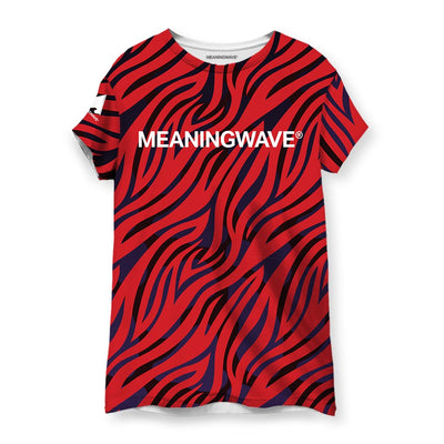 Meaningwave Rick James Neon Zebra Women's T-Shirt