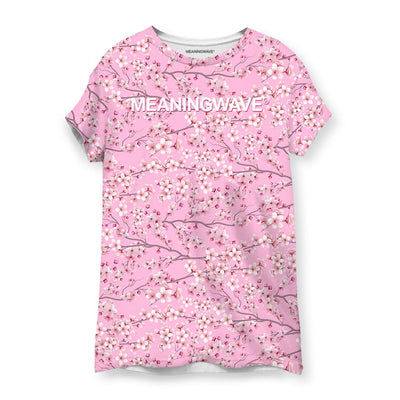 MEANINGWAVE CHERRY BLOSSOM Women's T-Shirt