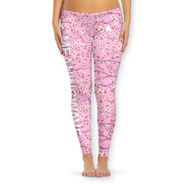 MEANINGWAVE CHERRY BLOSSOM Women's Leggings