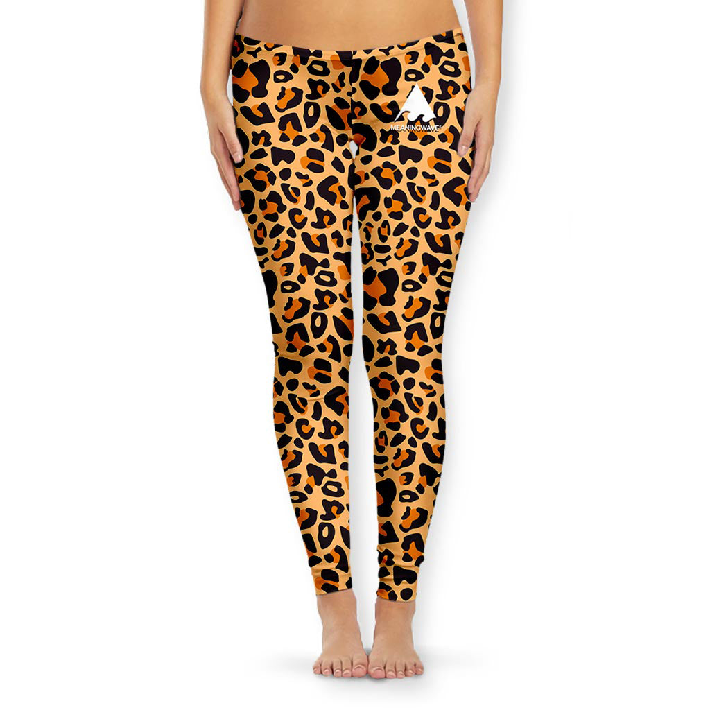 Meaningwave Leopard Women's Tights