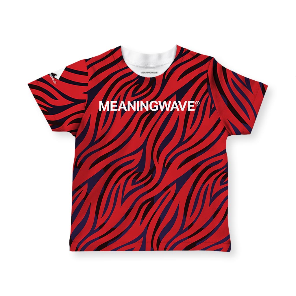 Meaningwave Rick James Neon Zebra Kid's T-Shirt