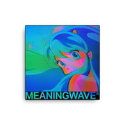 MEANINGWAVE Lum Aquamarine Dream Canvas Print