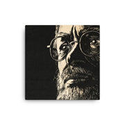 DONT WORRY ft Terence McKenna Canvas Wall Art