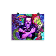 WATTSWAVE VI The Web Of Life 2 ft. Alan Watts | Poster