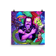 WATTSWAVE VI The Web Of Life 2 ft. Alan Watts | Poster