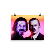 THE WOLF ft. Alan Watts X Carl Jung | Poster